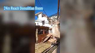 掘削機解体ブーム高リーチアームとブーム 23-24 メートルロングアタッチメント SK350 ホットセール