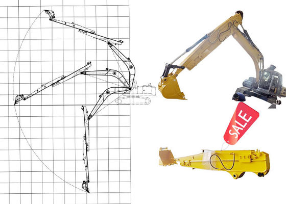 品質  Telescopic Arm for Excavator 12M 6 Months Warranty Telescopic Excavator 工場