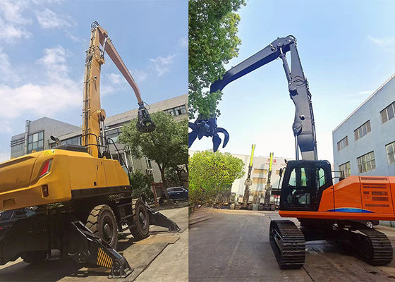 クラップスクラップ金属材料ハンドラー 掘削機腕 Q355B パーソナライズ可能
