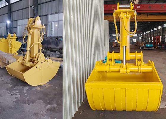30m 35m ロングリーチ クラムシェル 望遠鏡腕 三段掘削機 ディーパー腕