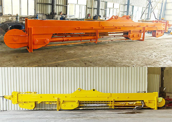 望遠鏡式掘削機 望遠鏡式 25m 30m 32m 掘削機用のクラムシェルバケット