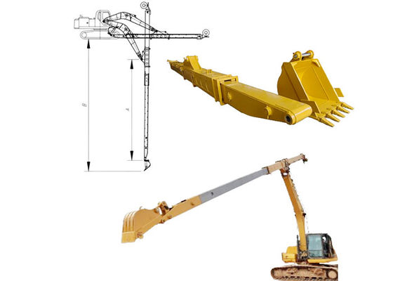 建設機械 16m 15m 望遠鏡腕 掘削機 ロングアーム 2段