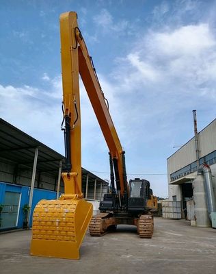 掘削機 長距離アタッチブームアーム 18m 16m 黄色色 高効果