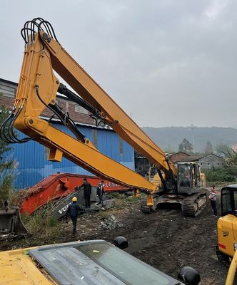 カスタム カラー 掘削機 解体 ハイドロリックシアブレーカー付き ロングアーム