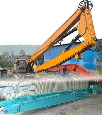 高幅水力解体ブーム掘削機 建物解体用の付属装置