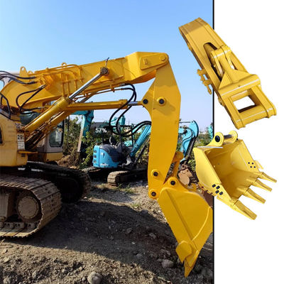 建設機器 ブームトンネル 掘削機 短距離Q355B材料
