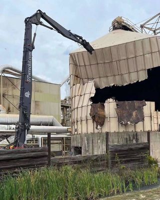 6-8トンの長距離解体掘削機 建物を解体するためのブーム