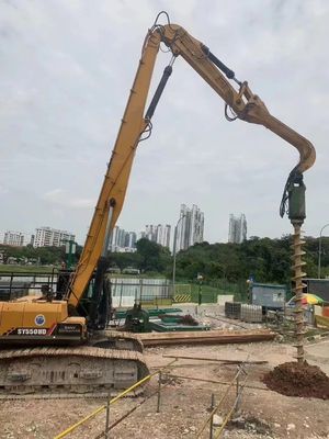 重荷掘削機 積み木運転手 固定 振動腕 建設現場用