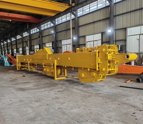 20M 遠鏡腕 掘削機 赤 黄色 掘削家 基礎