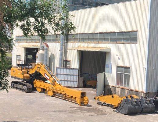 カスタム掘削機アタッチメント 拡張式ブームアーム 軽量設計