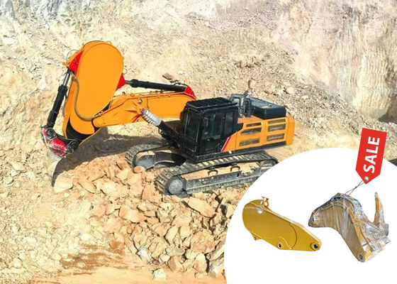 高効率の掘削機 岩のブームと腕 猫のためのリッパー