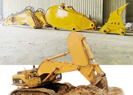 硬い砂 硬い岩 掘削機 岩ブーム 採掘作業 猫 jcb コマツー