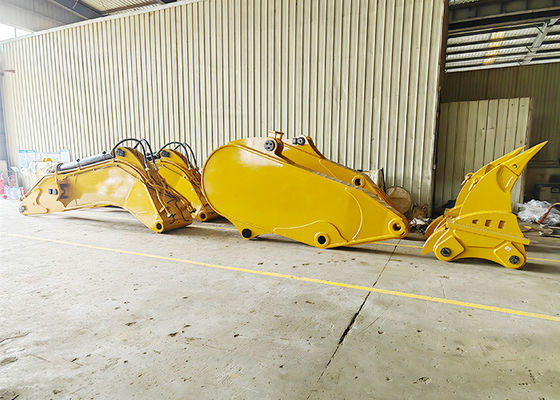 硬い砂 硬い岩 掘削機 岩ブーム 採掘作業 猫 jcb コマツー