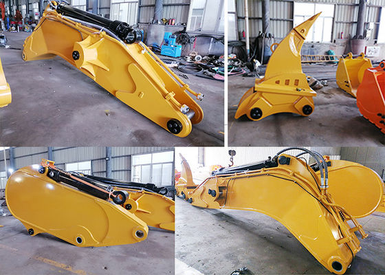 硬い砂 硬い岩 掘削機 岩ブーム 採掘作業 猫 jcb コマツー