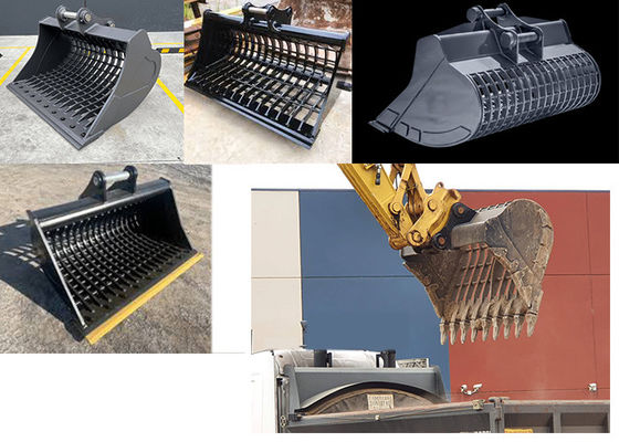 1 トン 0.5cbm 建設工事 掘削機 猫用の骨格バケツ ヒタチ・コマツー