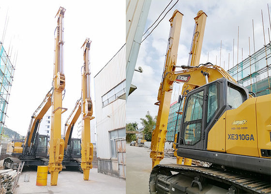 18m 望遠鏡腕掘削機 25トンの掘削機