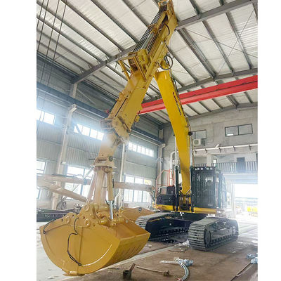猫用の望遠鏡掘削機 クラムシェルバケット 望遠鏡ブーム ヒタチコマツー