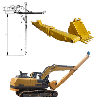 望遠鏡式ブーム掘削機 10m 12m 16m 6トン 20トン 30トンの掘削機
