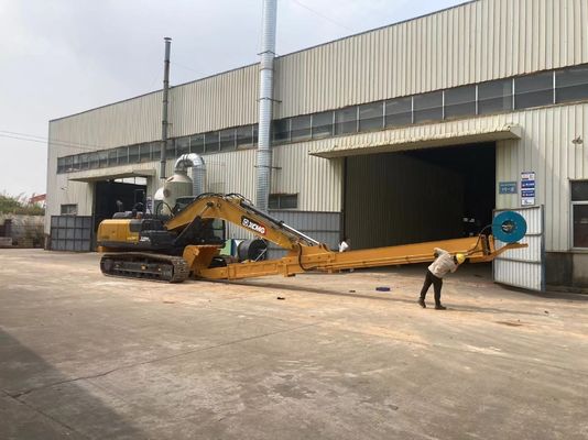 2段階の水力望遠鏡アーム掘削機 CAT コマツー用の長距離望遠鏡ブーム