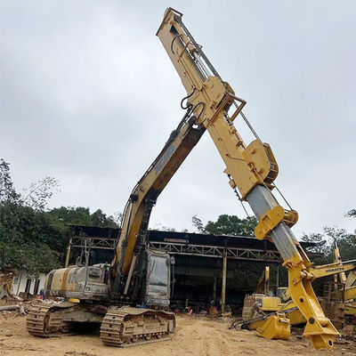 掘削機 望遠鏡アーム 掘削機 猫ヒタチ用のクラムシェルバケツ付きテレディパー