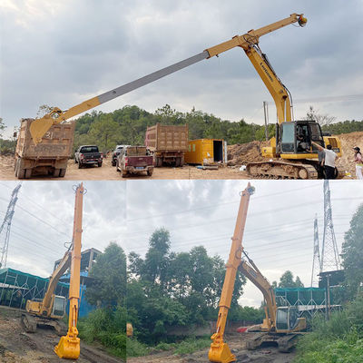 掘削機 望遠鏡腕 強化 4 層 鉄線 高圧ホース