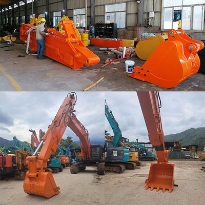 8M 10M 12M 望遠鏡式アーム掘削機 Q355B 大手メーカー