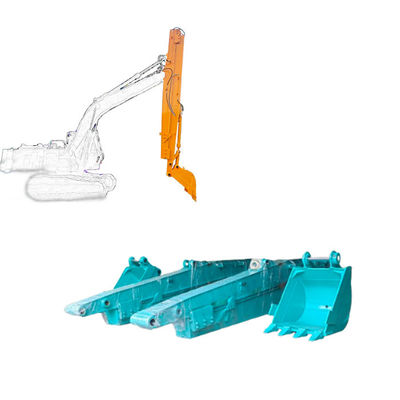 テレスコピック・アーム・フォー・バケット・ディビング 財団ハウス レッド・ヒタチ