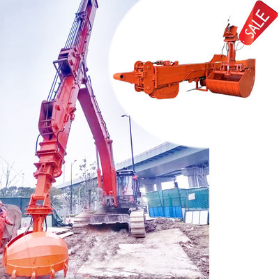 望遠鏡型ディッパー クラムシェル 望遠鏡型アーム Cat 350 Sany 500 Hitachi 490