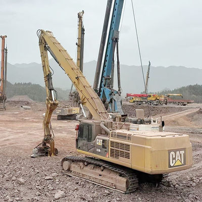 Q690D Cat 395 エグババター用パイルドライバー