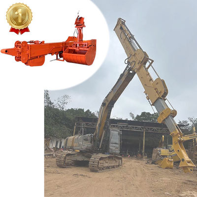32M ロングリーチブーム掘削機 望遠鏡掘削機 PC410