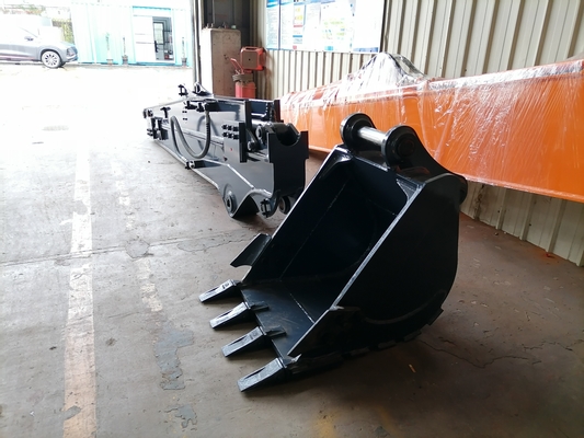 カスタム伸縮式掘削機アーム 8M-12M 掘削深度 OEM