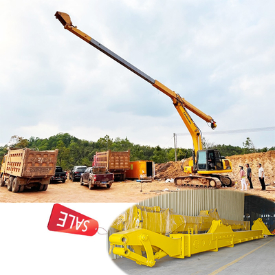 伸縮式掘削機ブーム 掘削機伸縮ブームアーム 14m 16m 18m