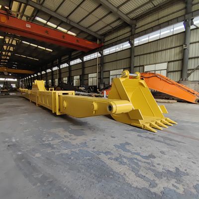 New Customized 12-35ton Excavator 10m 12M 14m 16Meters Telescopic Boom and Arm Extension Long Reach Arm for Mining Digger