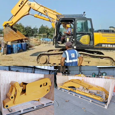 バケット/ブレーカー付きの販売用掘削機トンネルアーム