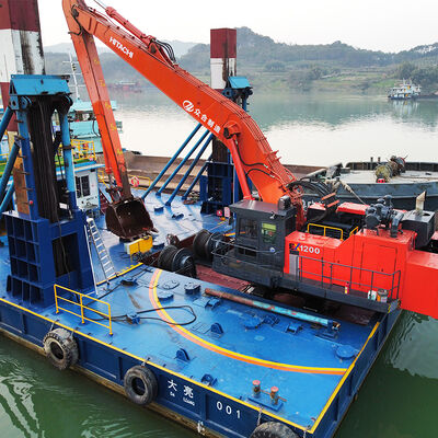 6-15トンの重機掘削機 ロングリーチブームとアーム 高品質 ロングブーム販売