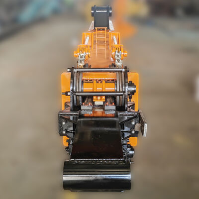 遠距離掘削機 望遠鏡アーム 深い溝と傾斜グレードのソリューション